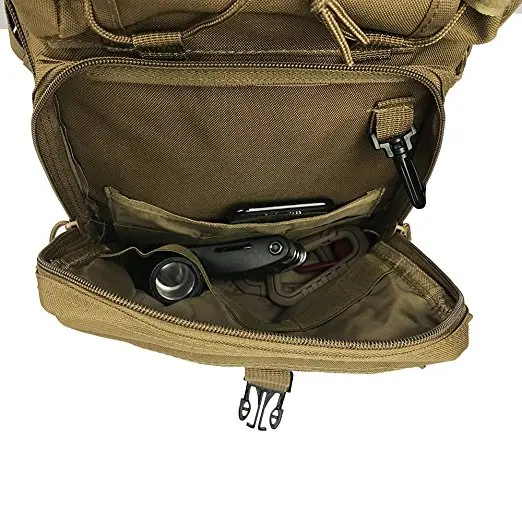 FREE SAMPLE Tactical Gear Molle Multifunctional Sling Shoulder Backpack Daypack Bag for Camping Hiking