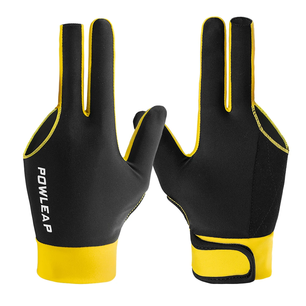 
2021 New Arrived Microfiber Leather Billiard Snooker Gloves Pooling Cue Outdoor Sports Gloves For Men Women 