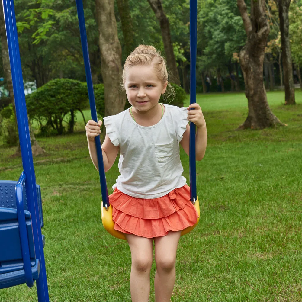 TUV Certification Factory Direct Supply Easy Assembly Swing Sets Playground Outdoor Kids