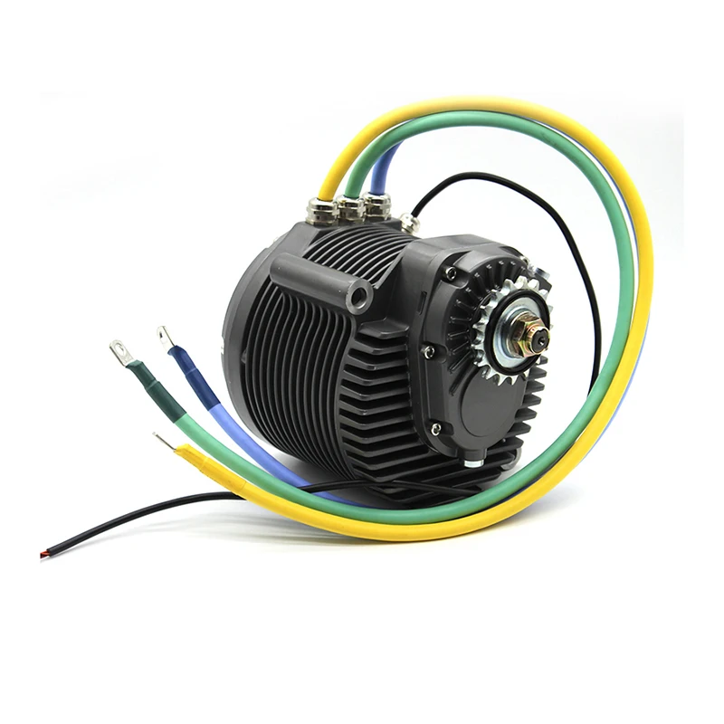 SOTION Dc Motor  FW03 72v 12kw Mid Drive Motor Without Gearbox  High Rotational Speed