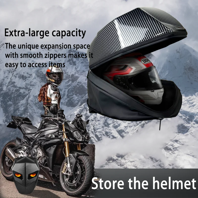 Fashion waterproof Bluetooth DIY  motorcycle helmet LED display bag with USB charger outdoor riding backpack