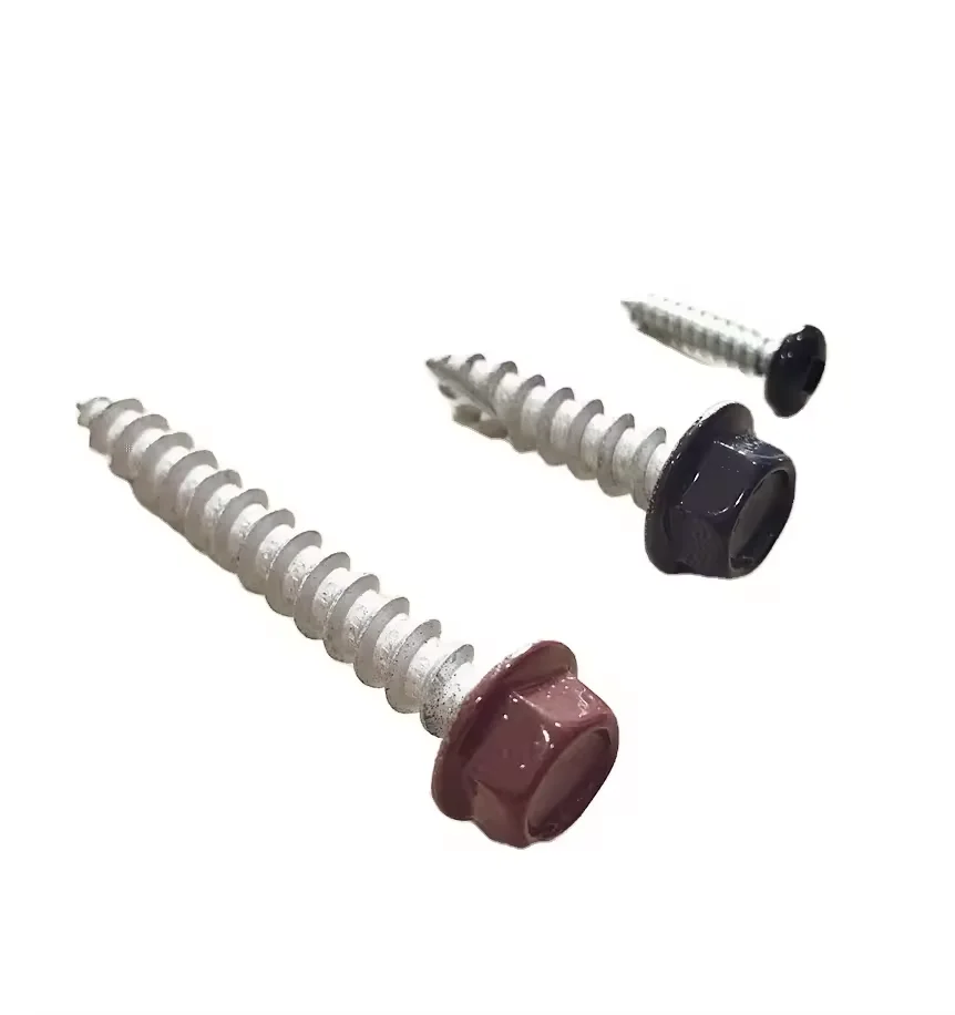 Металлические кровельные саморезные винты для текстового материала, 9 дюймов, длинный Tpo, поставщик в Тайване, гальванизирующий Тип 17, кровельный винт с шипом