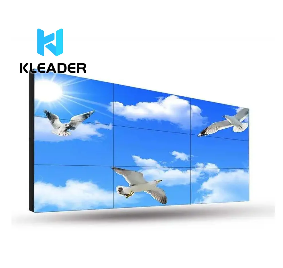 Многоэкранный производитель рекламный Сращивание sinage экран дисплея интерактивный шкаф гидравлическая поддержка Сращивание видео стены