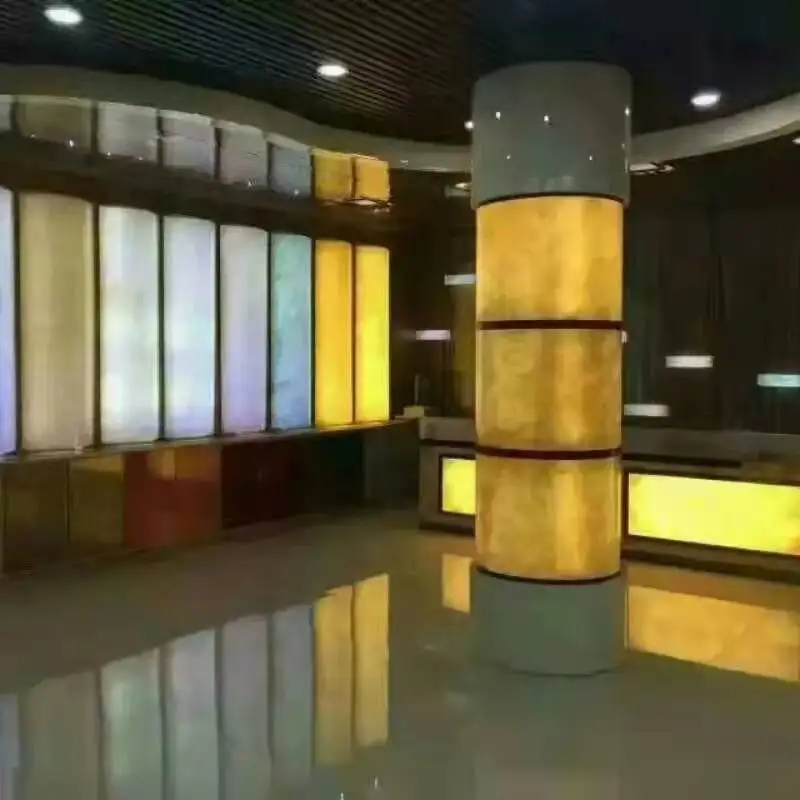 Beautiful Acrylic Solid Surface Effective onyx Translucent Artificial Stone Sheets