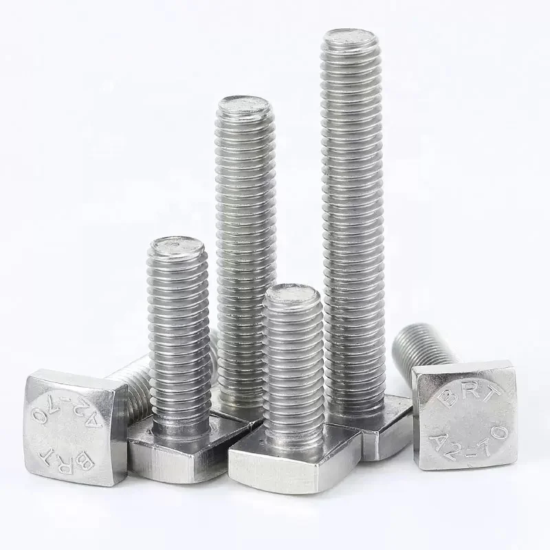 A2-70 A2-80 A4-70 A4-80 18-8 SS304 SS316 из нержавеющей стали на плоской подошве с квадратным носком; Болт солнечного коллектора GB /T 8