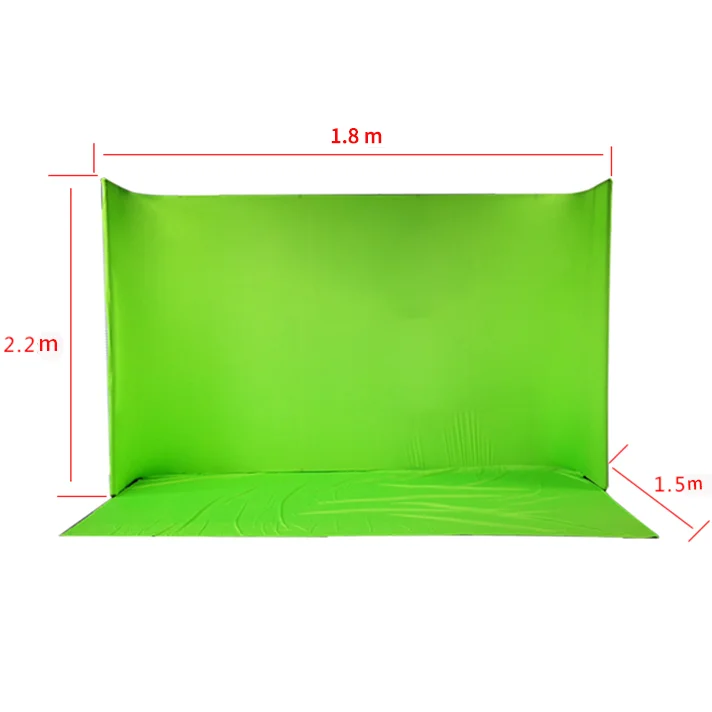KEY18 Professional Fabric Background solid color Green  photo studio key background for photography