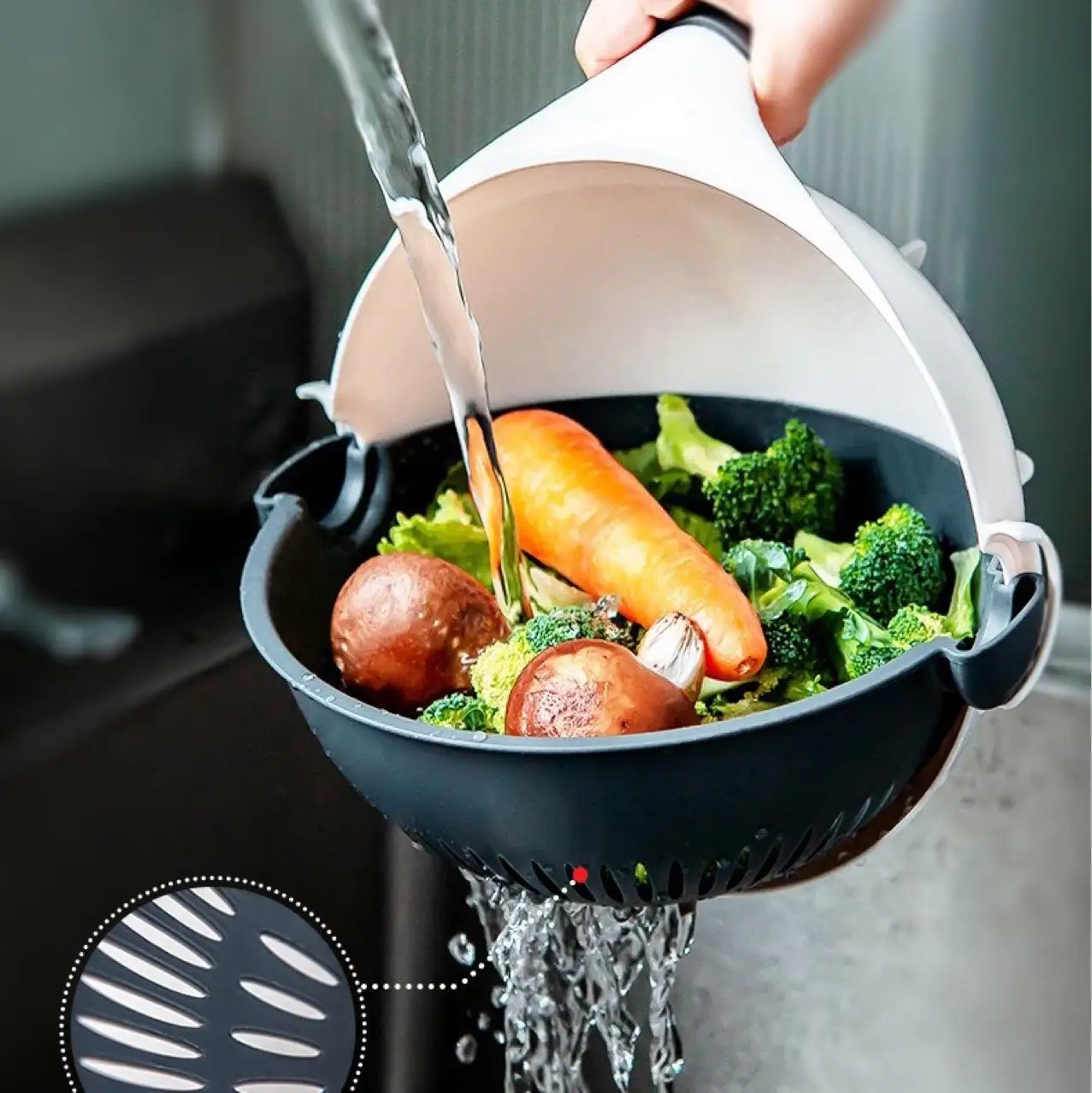 Multi-purpose Kitchen Utensils Vegetable Cutter Convenient Household Manual Vegetable Cutter