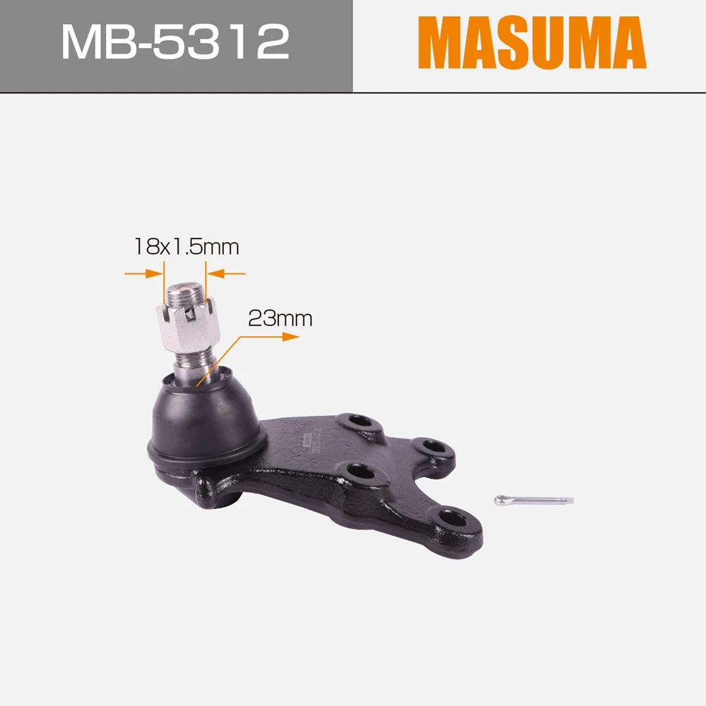 MB-5312 MASUMA горячей продажи в Юго-Восточной Азии Саудовская Аравия шаровая опора для 1995-2002 японских
