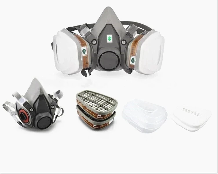 
6200 Christmas Day Trend Half Face Gas Mask Respirator 