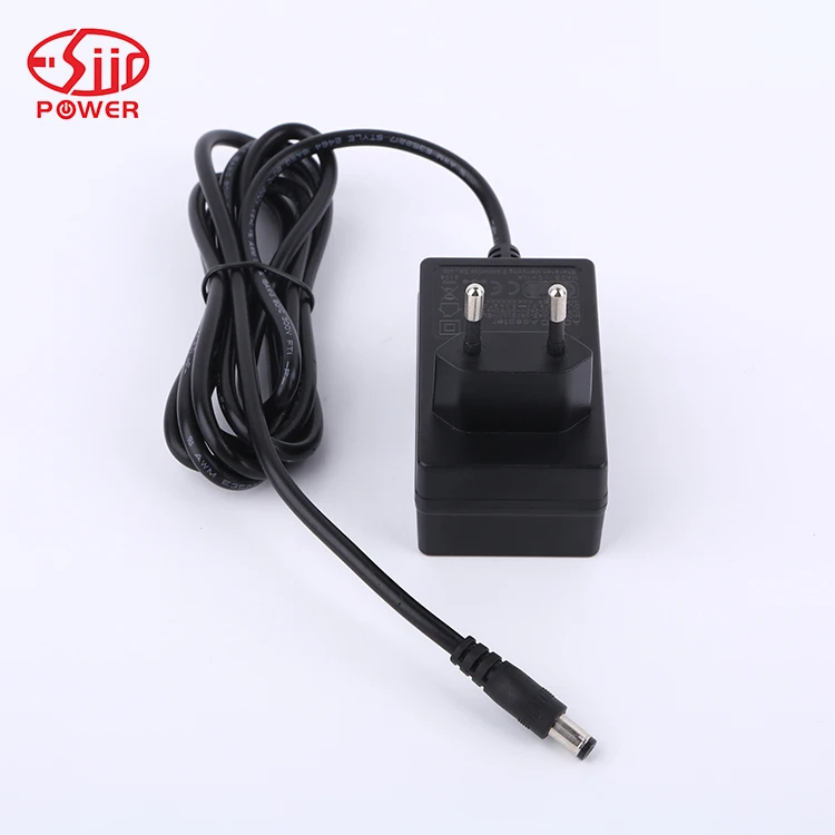 wholesale DC EU 9v/12v/24v 1A 2A AC/DC power adapter 24w 12v 2000ma power supply 12v PSU power adapter european