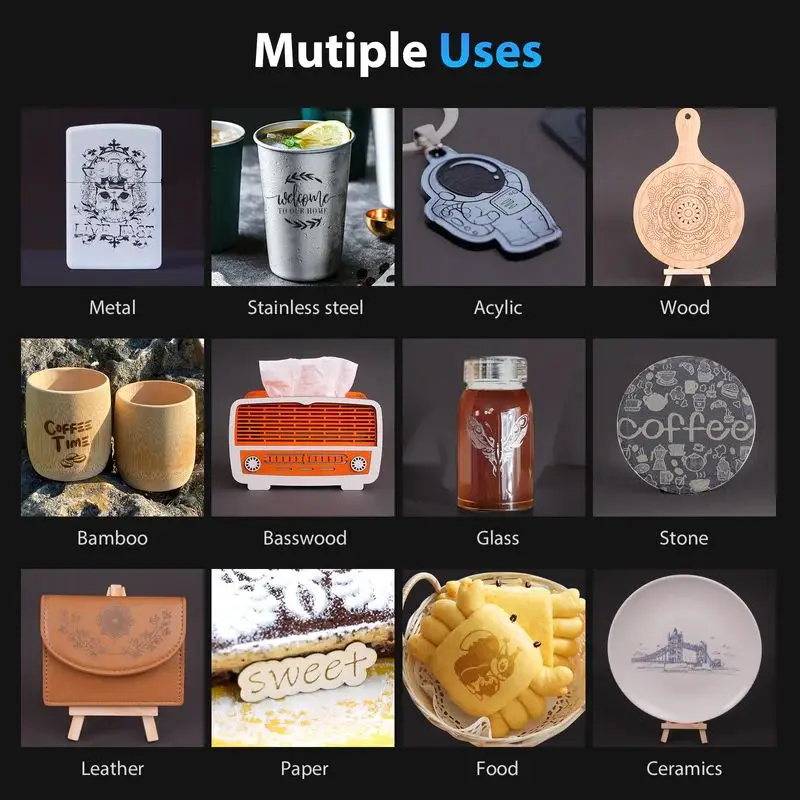 Algolaser Delta factory 440*415mm Engraving Size 0.01mm Accuracy Laser Engraver, 22 watt Laser power Small laser cutting machine