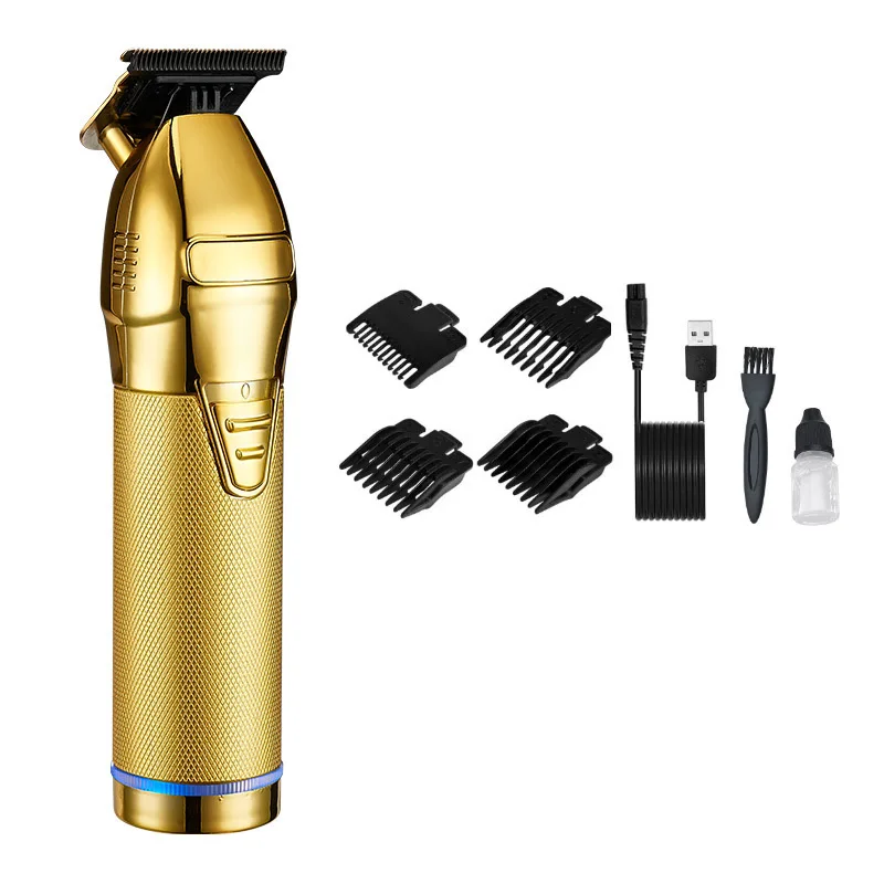 Professional Hair Clipper Beard Trimmer For Men Barber 0.1mm Baldheaded Clippers Hair Cutting Machine Hair Cut T Blade Trimmer