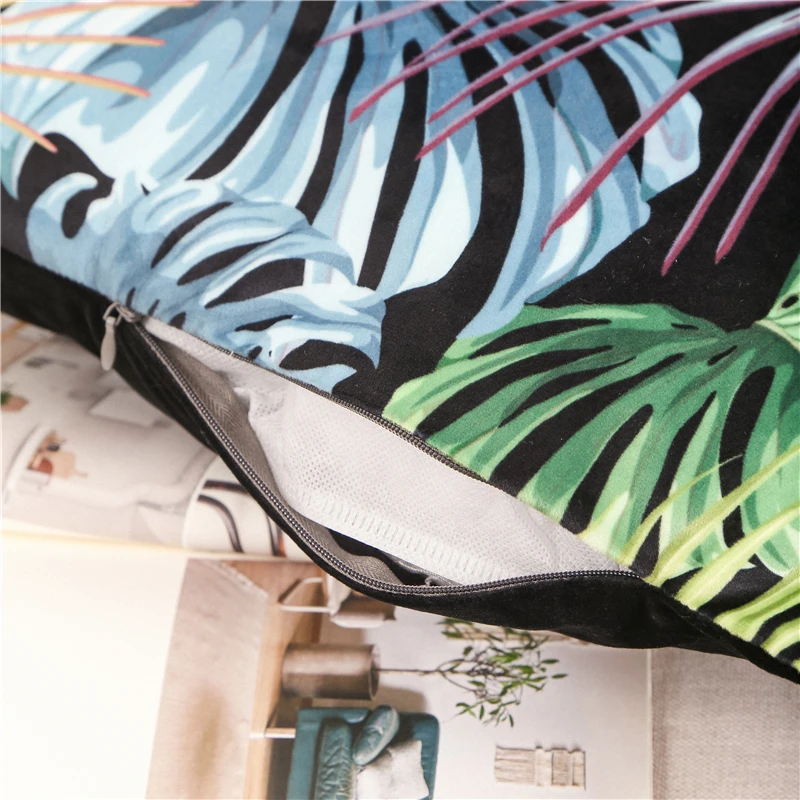 2022 New Fashion Printing Series decorative pillow covers office sofa lumbar cushion customizable pillow printed