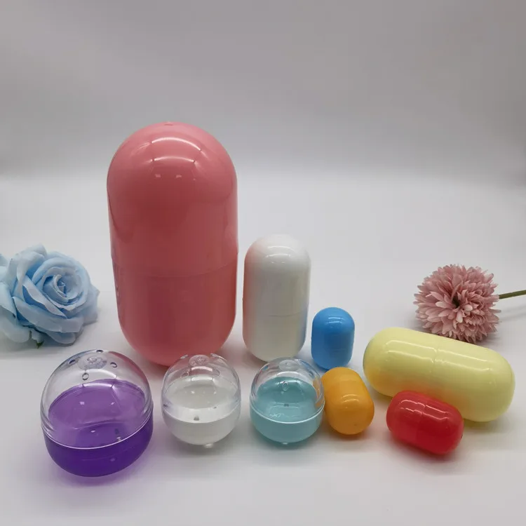 Mini Capsule Multiple Colour Toy Vending Machine Gashapon Capsule Toys Suitable For Claw Machine