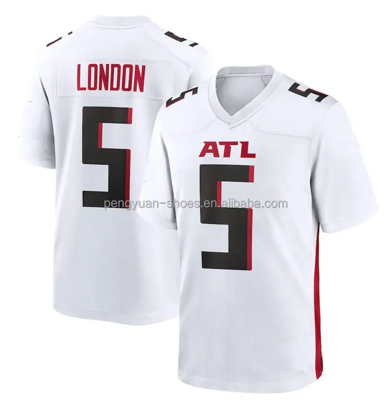 Best Quality #3 Jessie Bates III #7 Bijan Robinson #9 Michael Penix Jr. #18 Kirk Cousins Stitched American Football Jersey