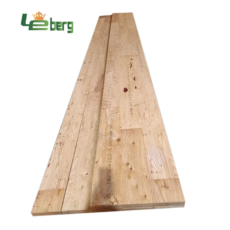 Australian Standard F17 Pine LVL Beam 90x45mm Laminated Veneer Lumber For Building House