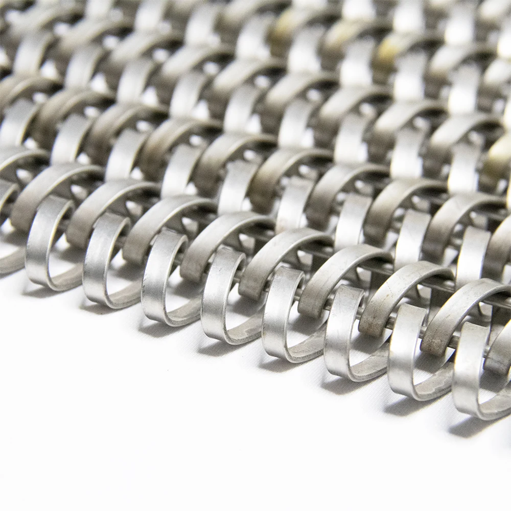 201 304 316 проволочная сетка из нержавеющей стали спиральная звеньевая конвейерная