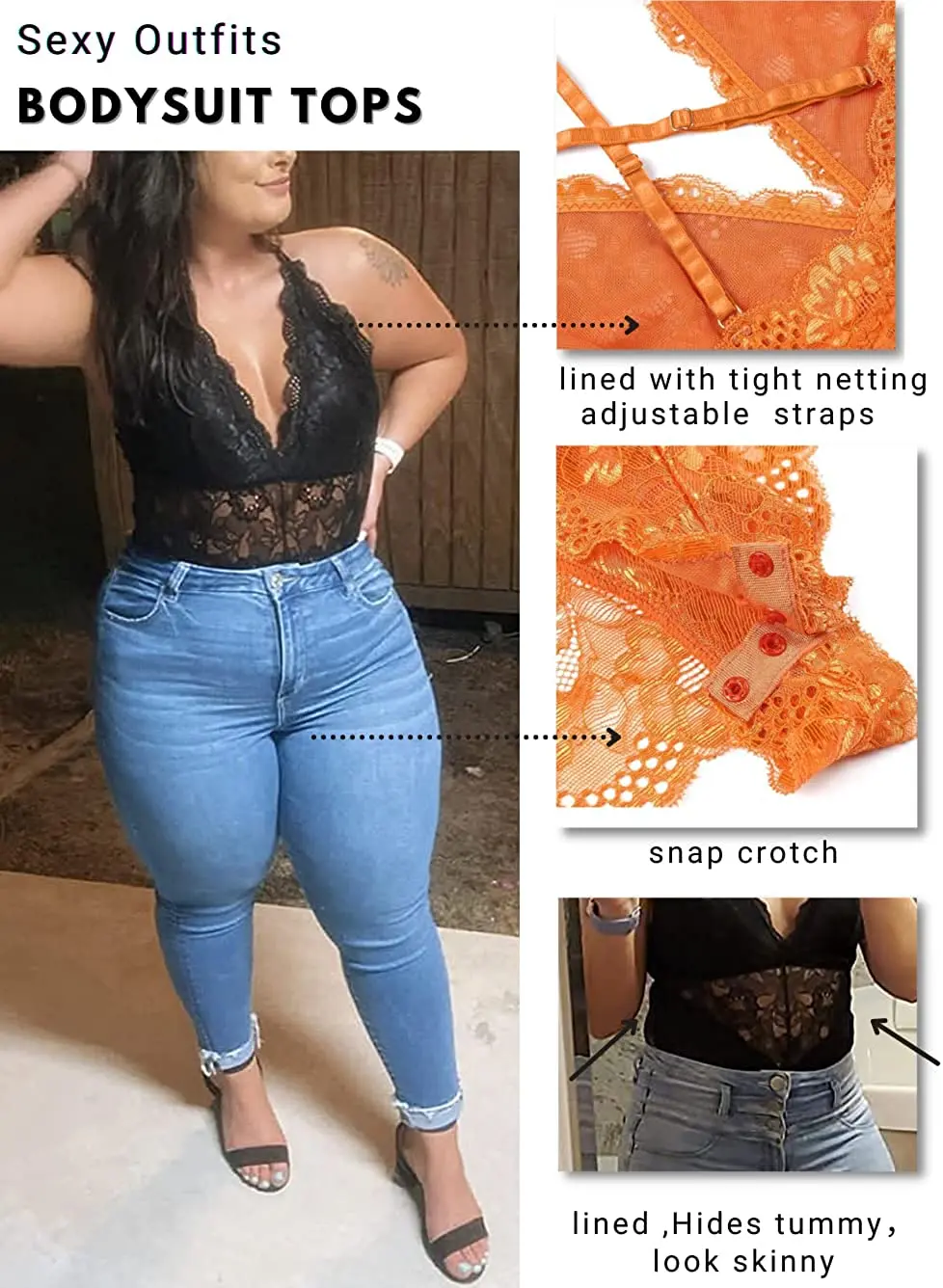 Sexy Erotic Lingerie Front Closure Babydoll Nightdress Thong Set Attractive Sleepwear Night Dress Robe sexy lingerie for women