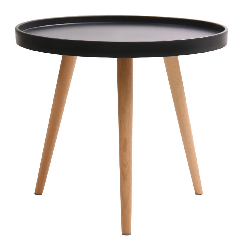 New design  high quality home furniture PP  top  coffee table round plastic table