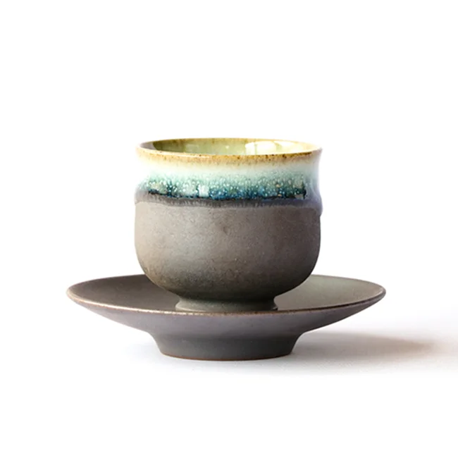 Japanese high grade white colour sublimation tea cup in bulk