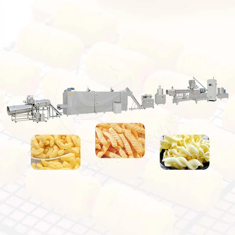ORME Expand Food Machine Puff Millet Extruder Process Line Puffed Rice Corn Ball Snack Make Machine