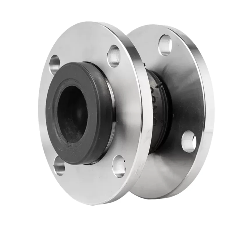 Sanitary Use Stainless Steel Flanged Flexible Rubber Expansion Joint