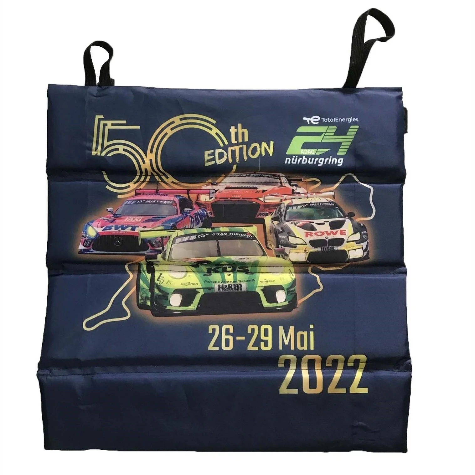 Promotional Customized outdoor Sports Portable Foldable Stadium Seat Cushion/Foldable Soccer stadium cushion