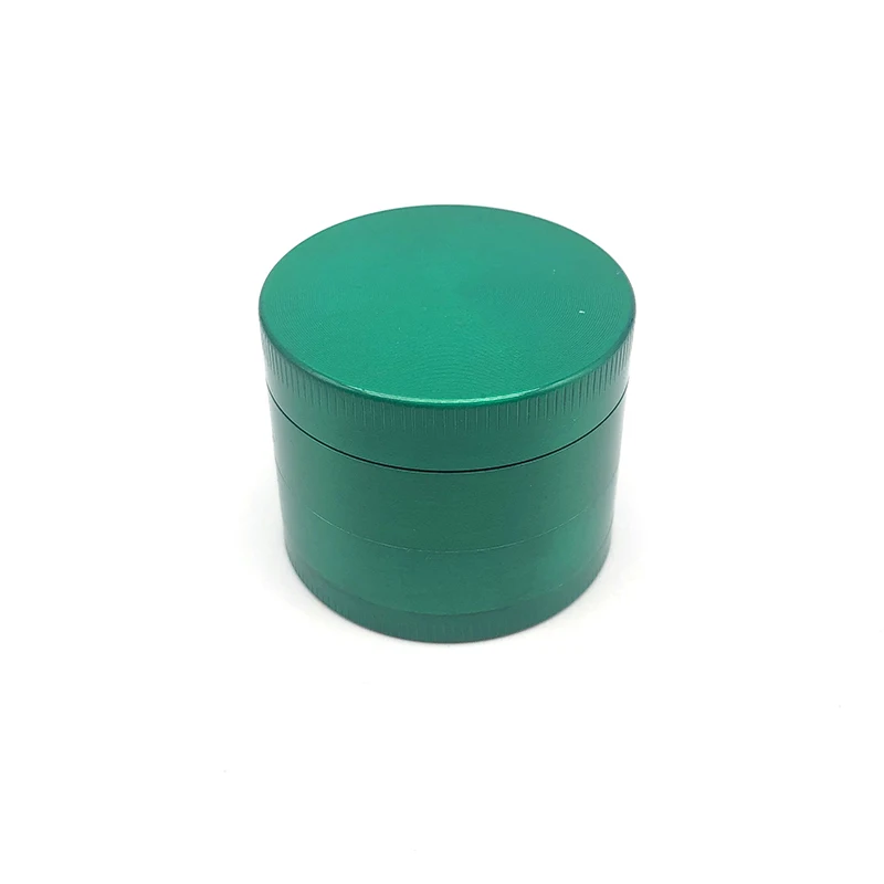 bros green custom logo herb grinders smoking rolling tobacco 4 layers metal grinders