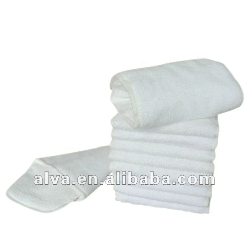 Alva baby three layers microfiber cloth diaper insert