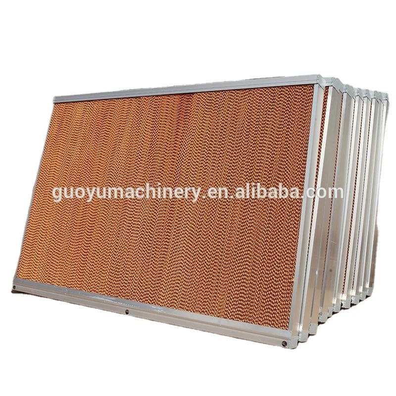 High quality evaporative cooling pads for cooling factories greenhouses farms livestock farms