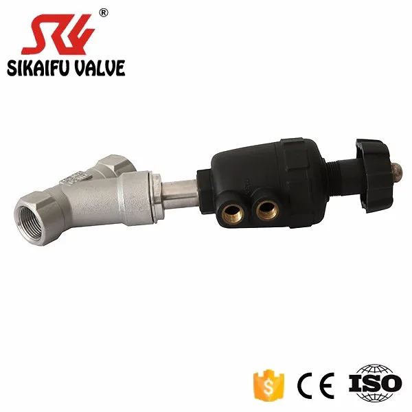 Air operated angle seat valve DN40 for Adsorption Nitrogen Generator