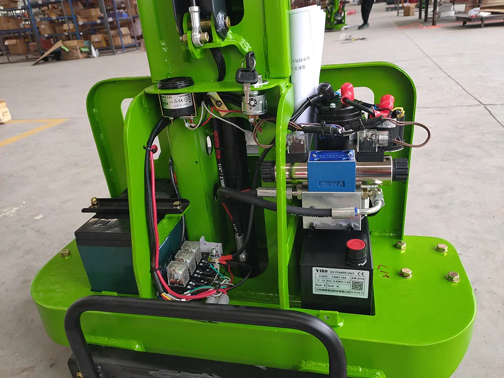 Safer brand 500kg Self loader the pedestrian stacker for vans and transport vehicles