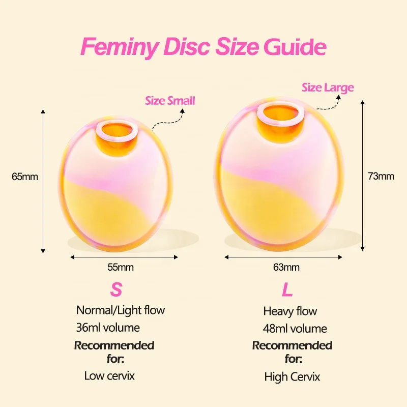 Wholesale 100% Medical Grade Silicone Reusable Menstrual Cup disc Menstrual Disc