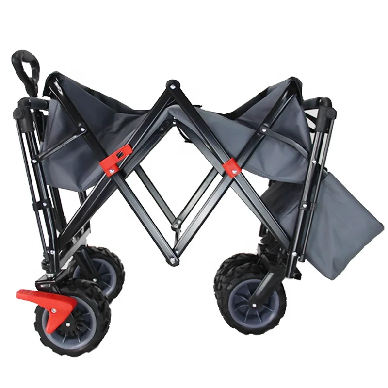 Utility cart Camping trolley foldable beach wagon carts