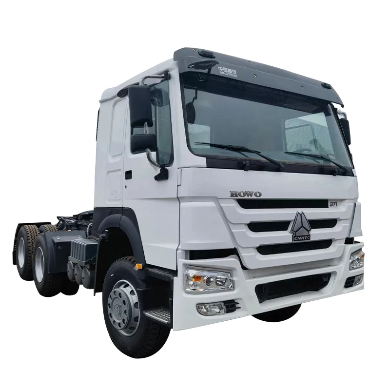 Полностью отремонтированный Подержанный и новый тягач HOWO 371hp 420hp 6x4 для продажи