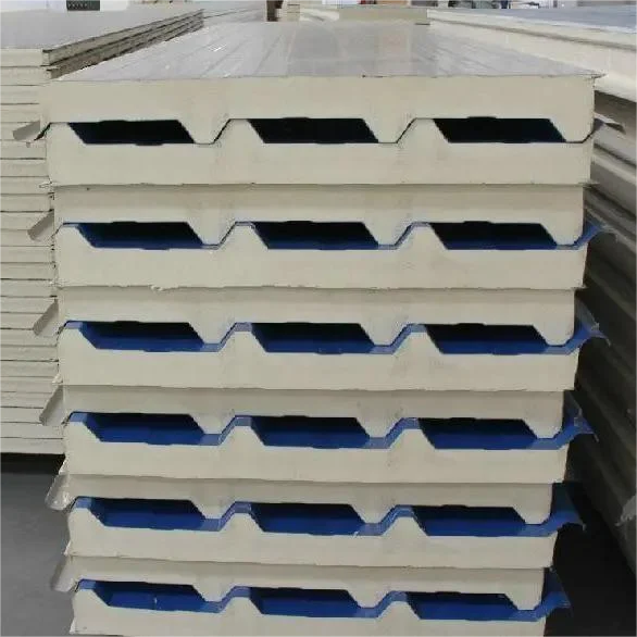 Pu foam sandwich roof panel, building material polyurethane sandwich panel metal pu pir sandwich roof wall panel