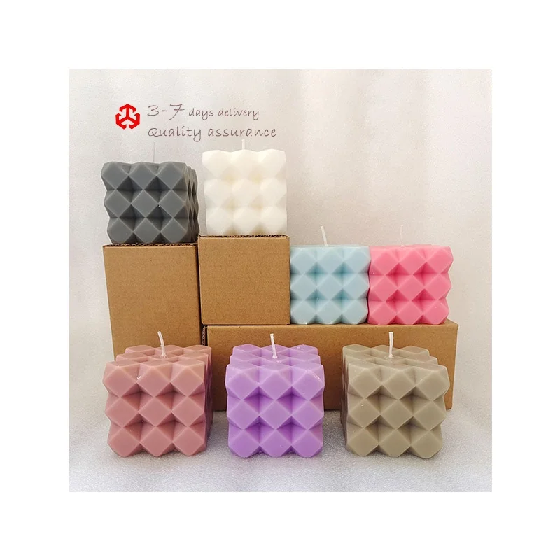 Home decor candles scented candles in bulk sofa bubble cube other candles