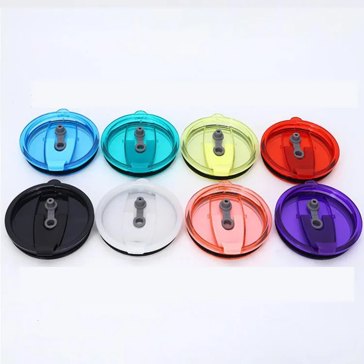 Hot Sale 20oz 30oz Spill Proof Eco Clear Plastic Lid Promotional Tumbler Cup BPA Free Plastic Lid