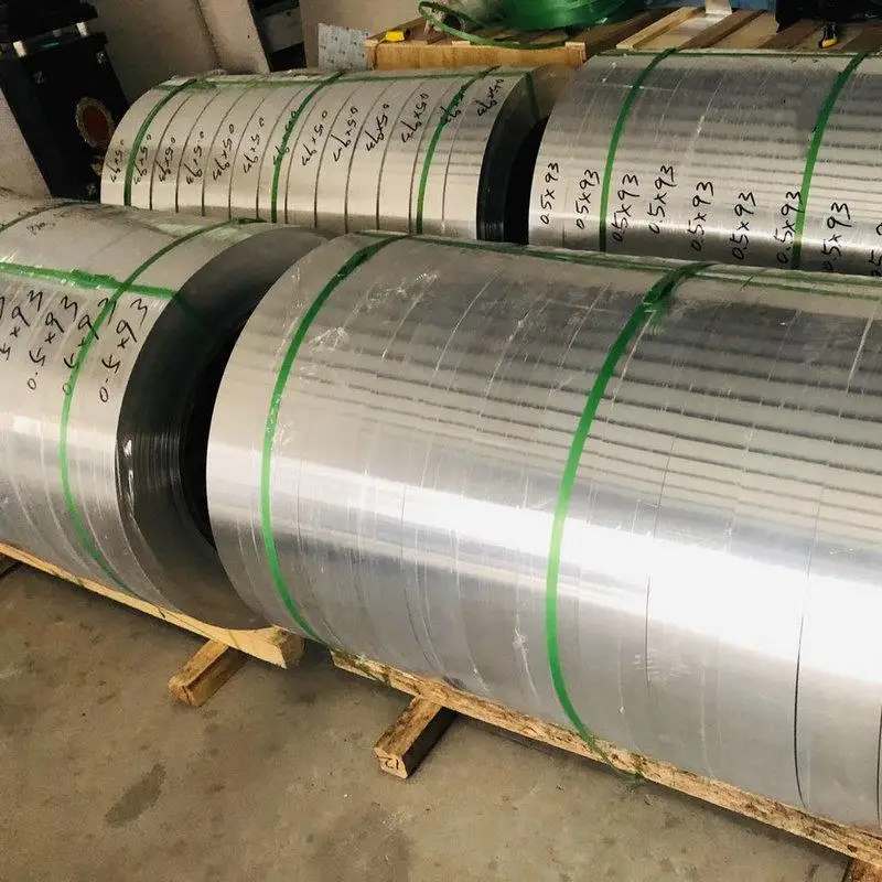 4.0 Mm 4.3mm 4.6mm 3xxx Mirror Aluminum Roll Coil With Blue Film