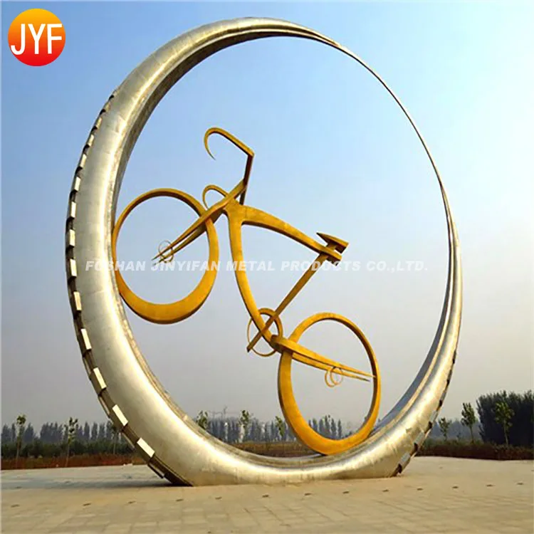ZZ28 Stainless Steel Metal Yard Laser Leaf Artwork Statue Sculpture Large Yard Statues For Garden Near Me