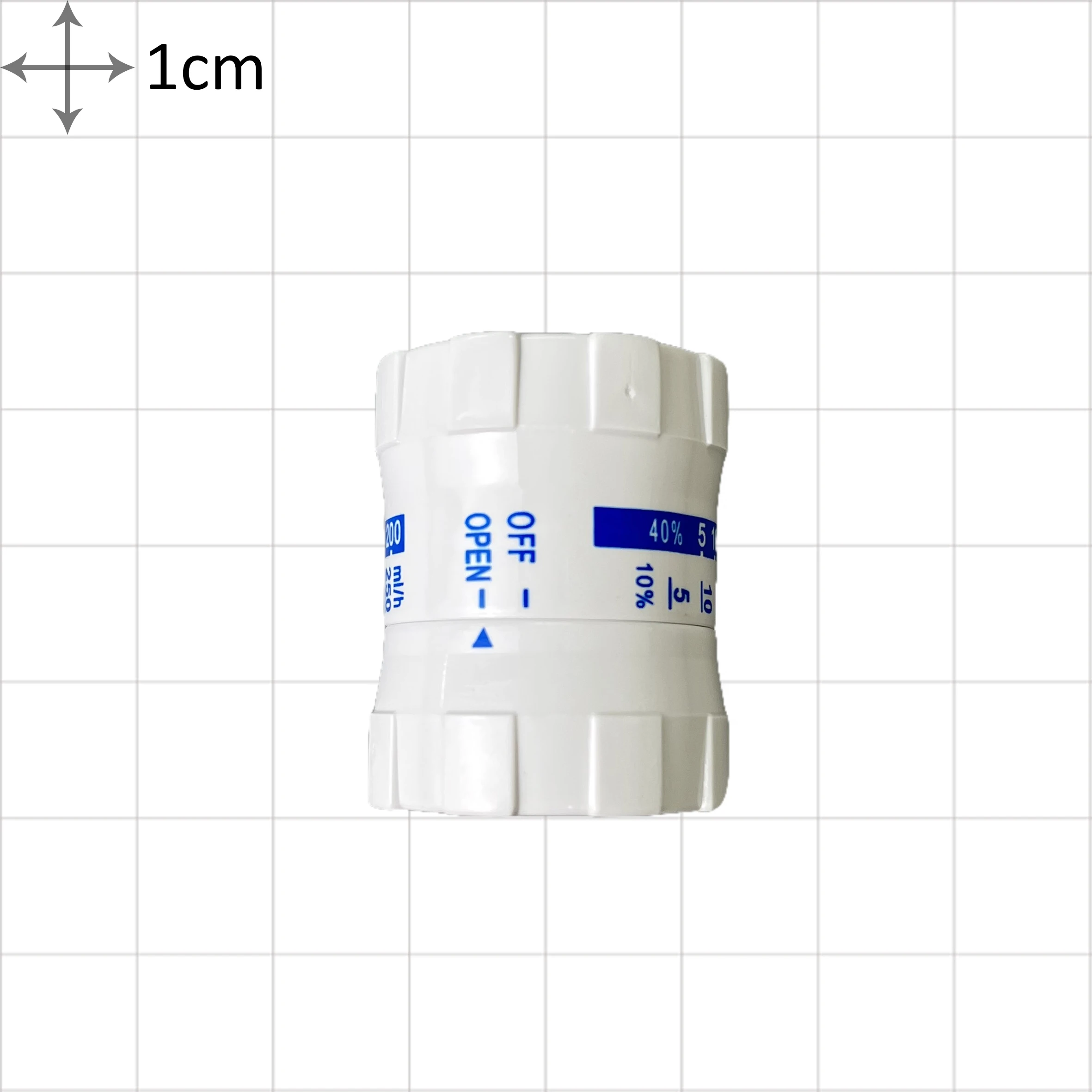 U-MED Wholesale  Hospital Single Use  ABS Micro Regulator WIth Double Scale For Liquid Flow Control NO.84002