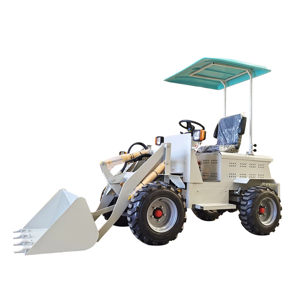 Cheap Price electric Mini wheel loaders lithium battery electric loader small electric wheel loader for sale
