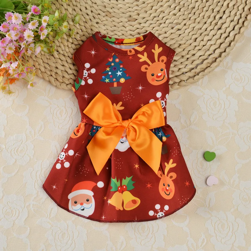 Wholesale Customization Top Selt Pet Cat Dog Hat Head Wear Scarf Cloak Transformation Christmas Clothes