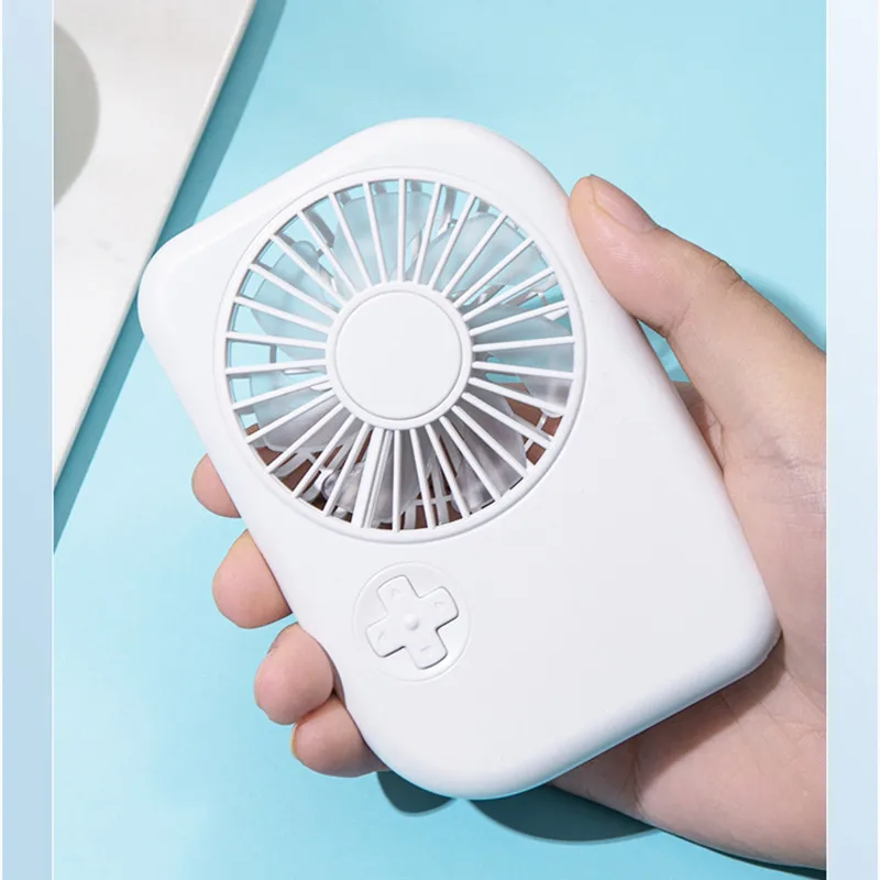 new Ultra-thin Handheld pocket fan Desktop Portable Rechargeable battery operated Mini Table travel Fans for outdoor