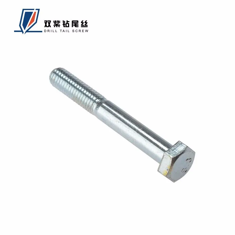 Hexagon bolt DIN933 German standard 316L stainless steel A4-80 hexagon head screw M6M8 full thread