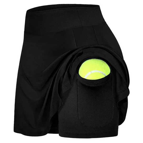 
High Quality Custom Logo Women Sportswear Golf Tennis Skirt With Side Pockets 