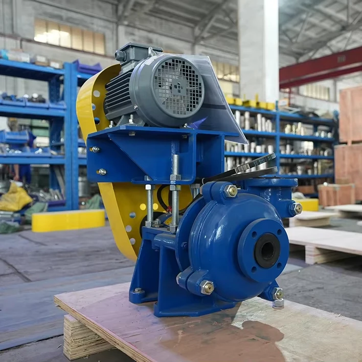 Factory price anticorrosive wear-resisting centrifugal horizontal water sand slurry pump