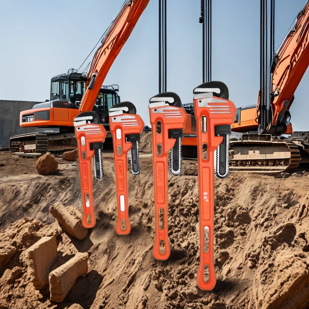 Автомобильный ключ с трубным гаечным ключом