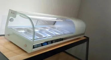 sushi cabinet salad fridge counter top display showcase