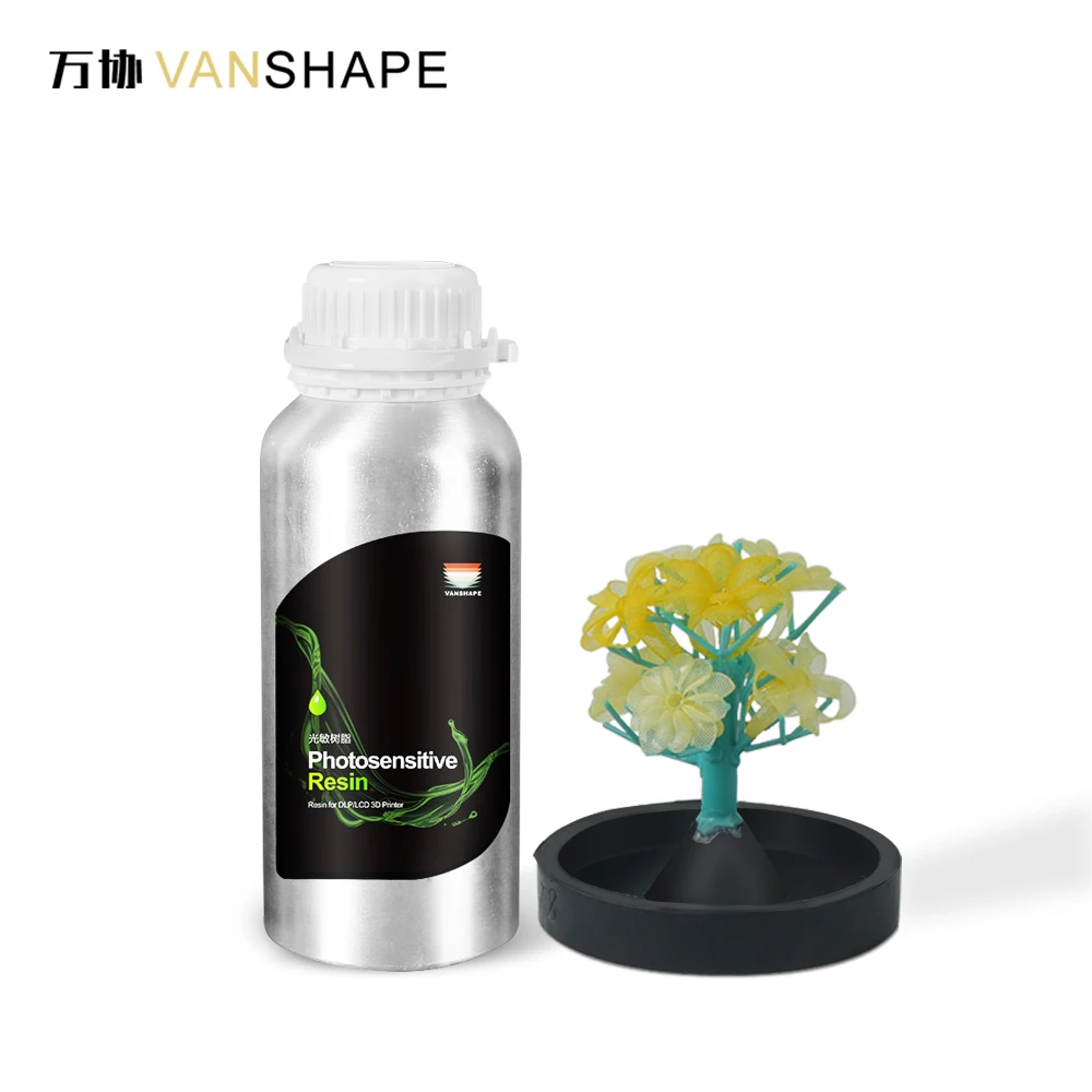 3D UV Resin Jewelry Casting Resin High Precision For  DLP 3D Printer Light Curing Castable Resin